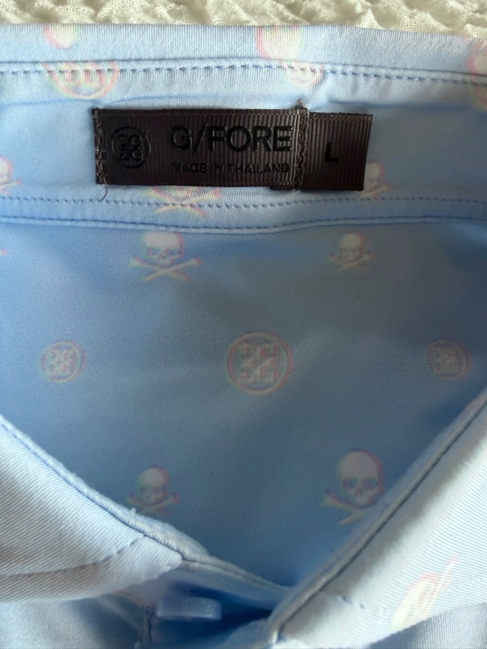 G/FORE Skull Tech Polo Large The Boulders - Picture 4 of 10